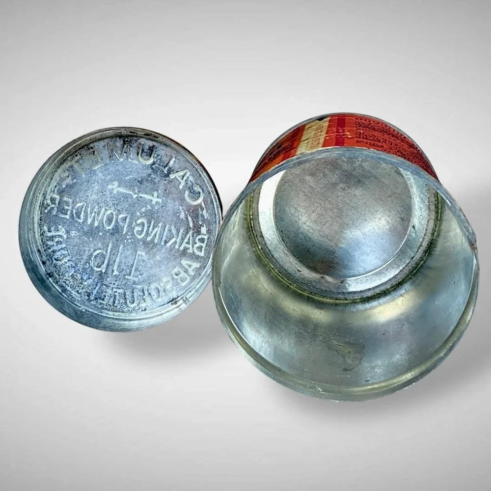 Calumet‎ Native American Baking Powder Advertising Tin Litho Early 20th Vintage